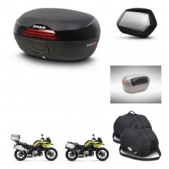 SHAD SH35 PREMIUM suitcases + mounting bracket SH46 trunk accessories 45 L KIT-463710