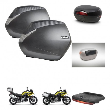 SHAD Baul SH46 + soporte montaje maletas SH36 accesorios 45 L KIT-463712