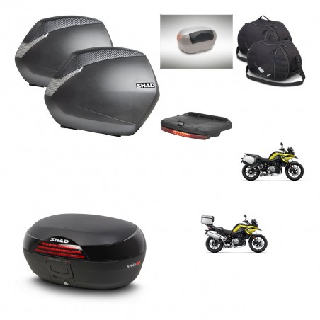 SHAD Baul SH46 + soporte montaje maletas SH36 accesorios 45 L KIT-463713
