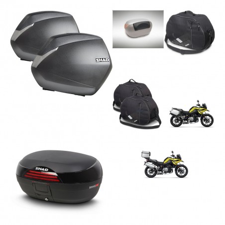 SHAD Baul SH46 + soporte montaje maletas SH36 accesorios 45 L KIT-463719