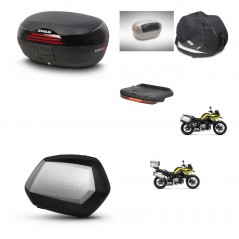 SHAD SH35 PREMIUM suitcases + mounting bracket SH46 trunk accessories 45 L KIT-463727