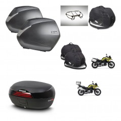SHAD SH46 trunk + mounting bracket SH36 suitcases accessories 45 L KIT-463743