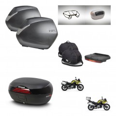 SHAD SH46 trunk + mounting bracket SH36 suitcases accessories 45 L KIT-463761