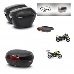 SHAD SH46 trunk + mounting bracket sh23 suitcases accessories 45 L KIT-463762