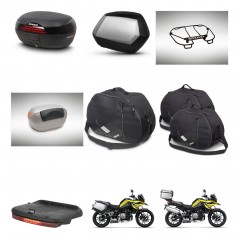 SHAD SH35 PREMIUM suitcases + mounting bracket SH46 trunk accessories 45 L KIT-463776