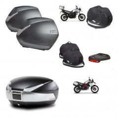 SHAD Baul SH48 + soporte montaje maletas SH36 accesorios TITANIUM PREMIUM KIT-463797