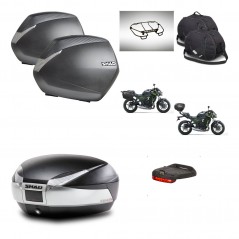 SHAD SH48 trunk + mounting bracket SH36 suitcases accessories TITANIUM PREMIUM KIT-463921
