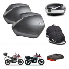 SHAD SH48 trunk + mounting bracket SH36 suitcases accessories TITANIUM PREMIUM KIT-463945