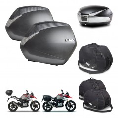SHAD Baul SH48 + soporte montaje maletas SH36 accesorios TITANIUM PREMIUM KIT-463951
