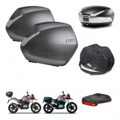 SHAD SH48 trunk + mounting bracket SH36 suitcases accessories TITANIUM PREMIUM KIT-463956