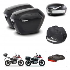 SHAD Baul SH48 + soporte montaje maletas sh23 accesorios TITANIUM PREMIUM KIT-463958