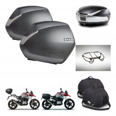 SHAD SH48 trunk + mounting bracket SH36 suitcases accessories TITANIUM PREMIUM KIT-463963