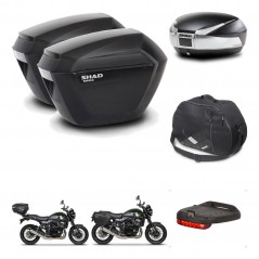 SHAD Baul SH48 + soporte montaje maletas sh23 accesorios TITANIUM PREMIUM KIT-464054