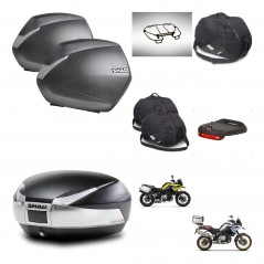 SHAD Baul SH48 + soporte montaje maletas SH36 accesorios TITANIUM PREMIUM KIT-464125
