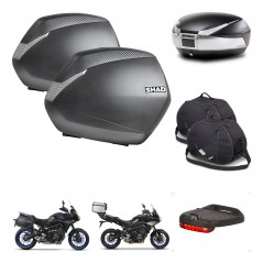 SHAD SH48 trunk + mounting bracket SH36 suitcases accessories TITANIUM PREMIUM KIT-464137