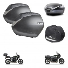 SHAD SH48 trunk + mounting bracket SH36 suitcases accessories DARK GREY PREMIUM KIT-464494