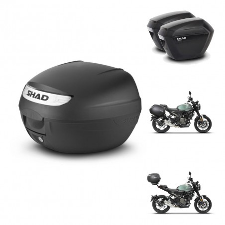 SHAD Maletas sh23 + soporte montaje baul SH26 KIT-464674
