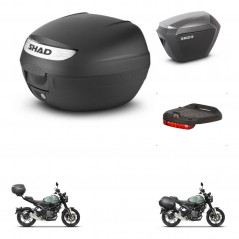 SHAD SH23 alu suitcases + mounting bracket SH26 trunk accessories KIT-464677