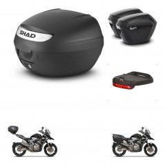 SHAD Maletas sh23 + soporte montaje baul SH26 accesorios KIT-464680