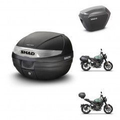 SHAD Maletas sh23 alu + soporte montaje baul SH29 KIT-464683