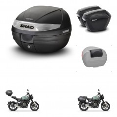 SHAD SH23 suitcases + mounting bracket SH29 trunk accessories KIT-464686