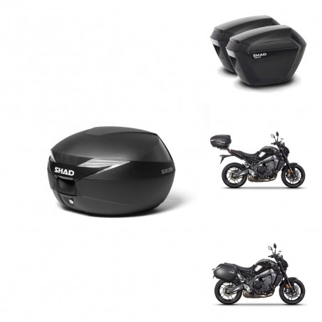 SHAD Maletas sh23 + soporte montaje baul SH39 KIT-464706