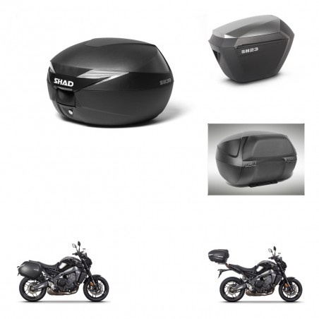 SHAD Maletas sh23 alu + soporte montaje baul SH39 accesorios KIT-464711