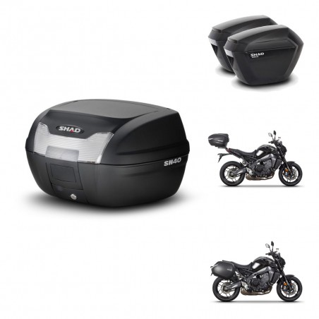 SHAD Maletas sh23 + soporte montaje baul SH40 KIT-464722