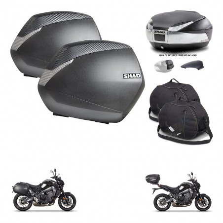 SHAD Trunk SH48 backrest cover + mounting bracket SH36 suitcases accessories KIT-464947