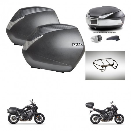 SHAD Trunk SH48 backrest cover + mounting bracket SH36 suitcases accessories KIT-464970