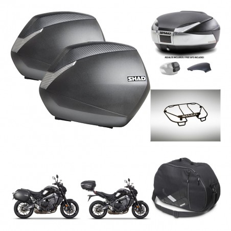 SHAD Trunk SH48 backrest cover + mounting bracket SH36 suitcases accessories KIT-464982