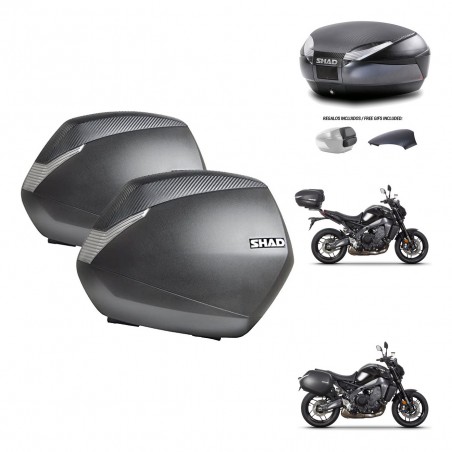 SHAD Trunk SH48 backrest cover + mounting bracket SH36 suitcases 49 L KIT-465042