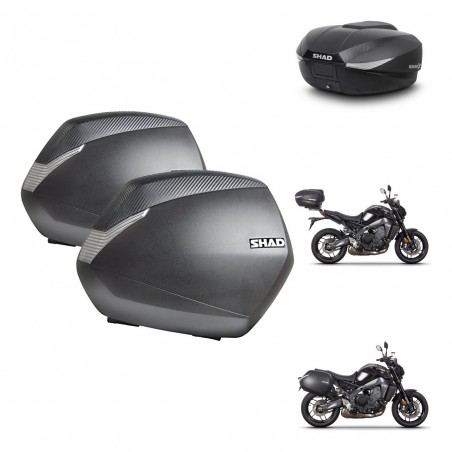 SHAD SH58 trunk + mounting bracket SH36 suitcases KIT-465162