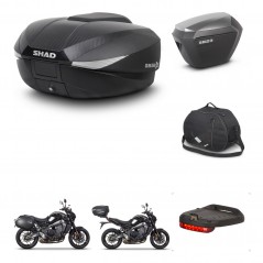 SHAD Maletas sh23 alu + soporte montaje baul SH58 accesorios KIT-465185