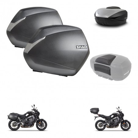 SHAD Baul SH59 + soporte montaje maletas SH36 accesorios 59L KIT-465282