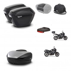 SHAD SH59 trunk + mounting bracket sh23 suitcases accessories 59L KIT-465302