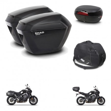 SHAD SH46 trunk + mounting bracket sh23 suitcases accessories 45 L KIT-465368