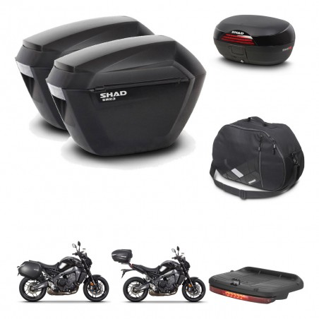 SHAD SH46 trunk + mounting bracket sh23 suitcases accessories 45 L KIT-465374