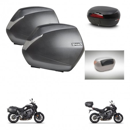 SHAD Baul SH46 + soporte montaje maletas SH36 accesorios 45 L KIT-465378