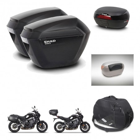SHAD Baul SH46 + soporte montaje maletas sh23 accesorios 45 L KIT-465392