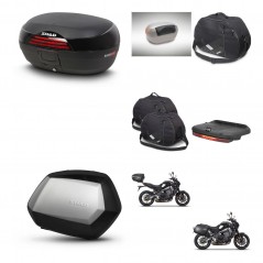 SHAD SH35 PREMIUM suitcases + mounting bracket SH46 trunk accessories 45 L KIT-465400