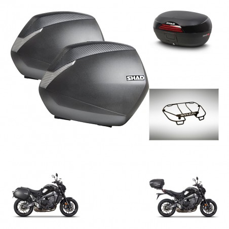 SHAD Baul SH46 + soporte montaje maletas SH36 accesorios 45 L KIT-465402