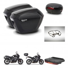 SHAD SH46 trunk + mounting bracket sh23 suitcases accessories 45 L KIT-465410