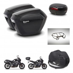SHAD SH46 trunk + mounting bracket sh23 suitcases accessories 45 L KIT-465416