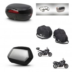 SHAD SH35 PREMIUM suitcases + mounting bracket SH46 trunk accessories 45 L KIT-465442