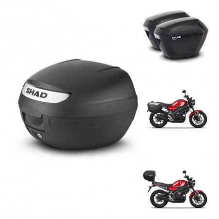 SHAD Maletas sh23 + soporte montaje baul SH26 KIT-465754