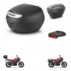 SHAD Maletas sh23 alu + soporte montaje baul SH26 accesorios KIT-465757