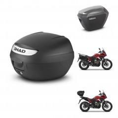 SHAD Maletas sh23 alu + soporte montaje baul SH26 KIT-465759