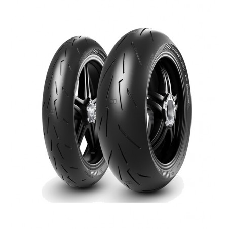 PIRELLI Neumático cubierta moto DIABLO ROSSO IV CORSA 200/60 ZR 17 M/C (80W) TUBELESS 9005862