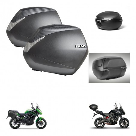 SHAD Baul maleta + soporte montaje maletas SH36 accesorios KIT-469933